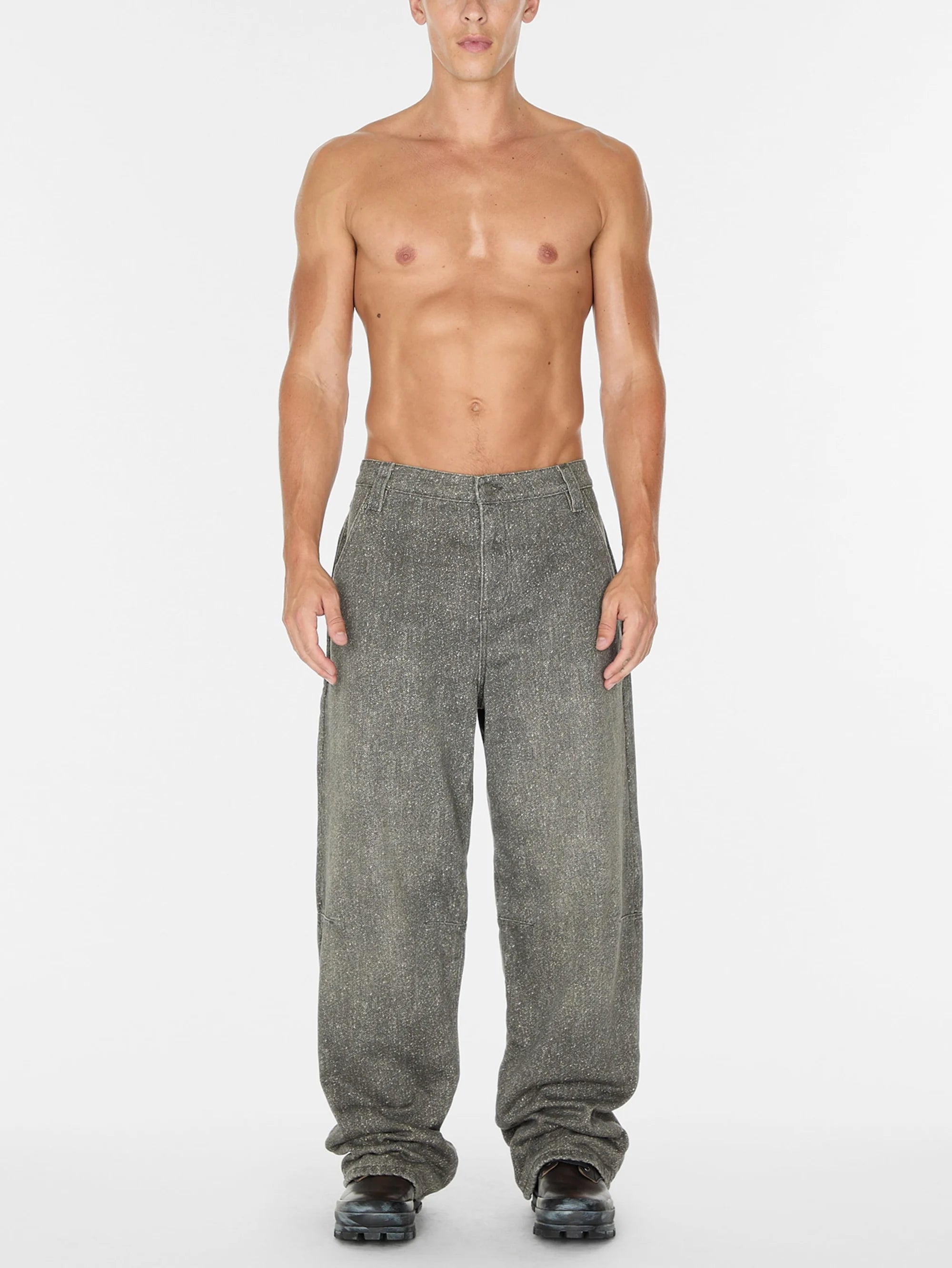 Gusa Printed Spec Denim