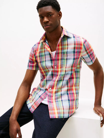 Brilliant Orange Multi Check