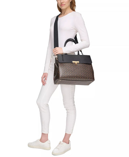 Brown Khaki/Black