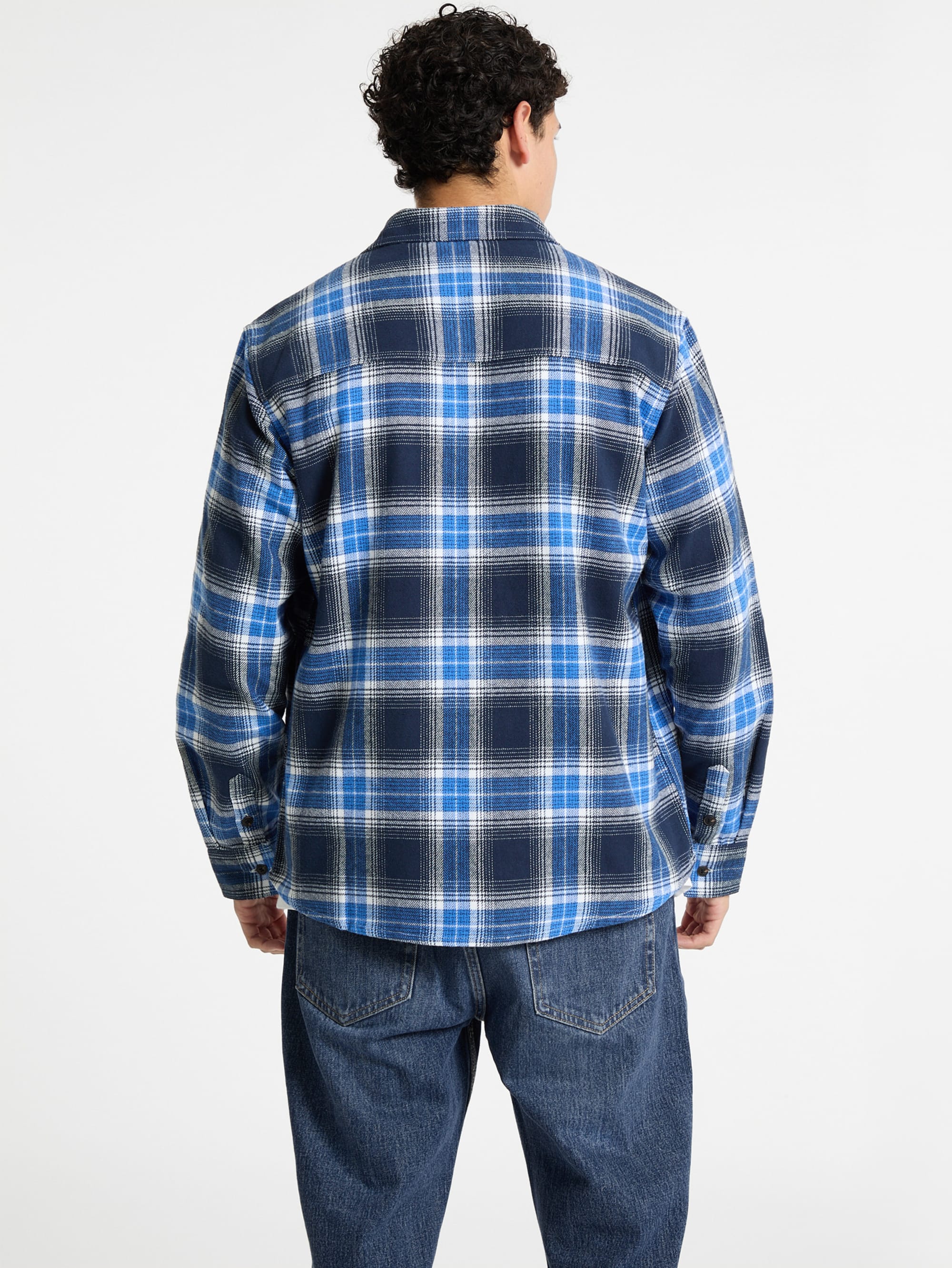 Blue/Black Check