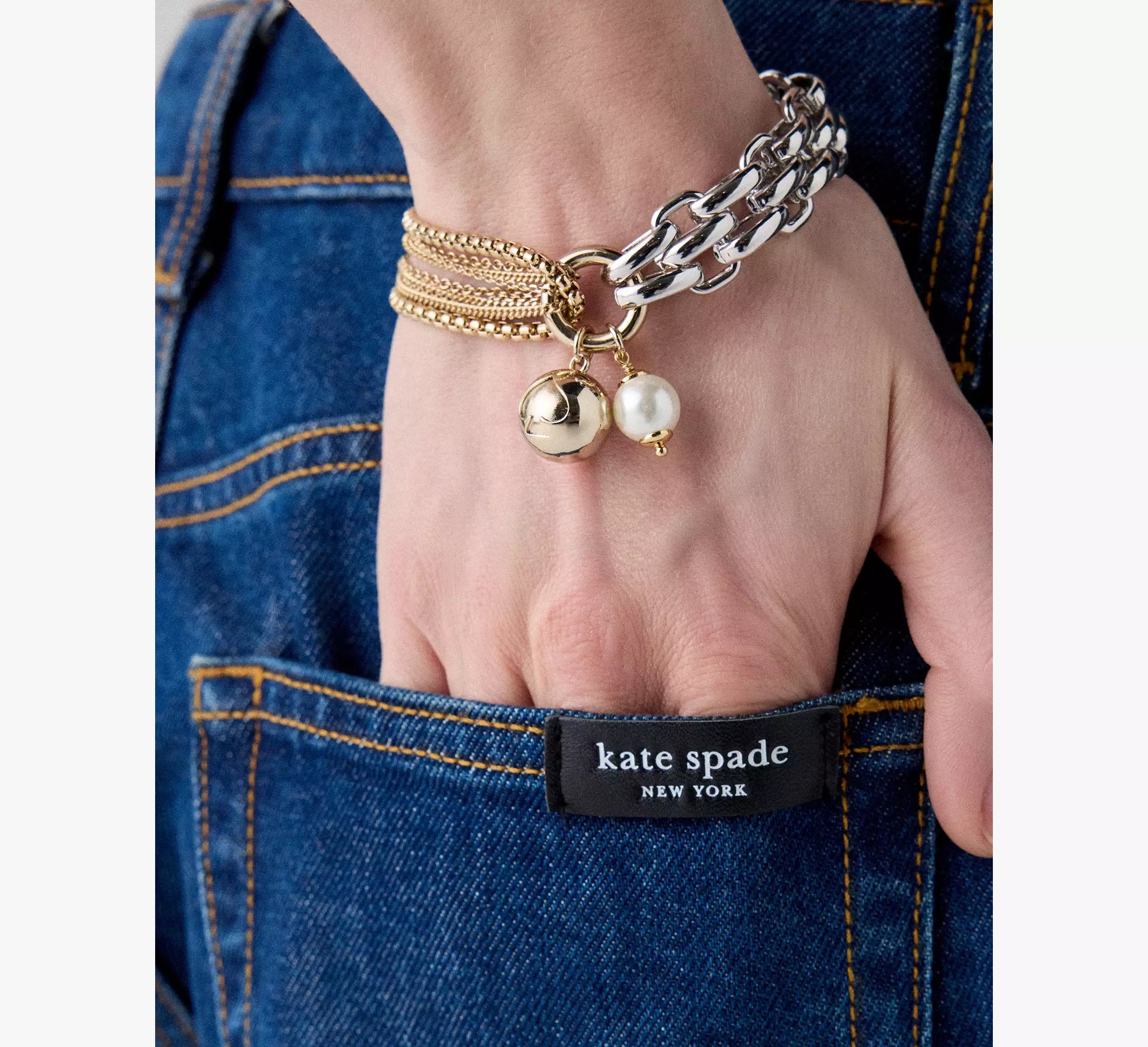 Cream/Mixed Metal