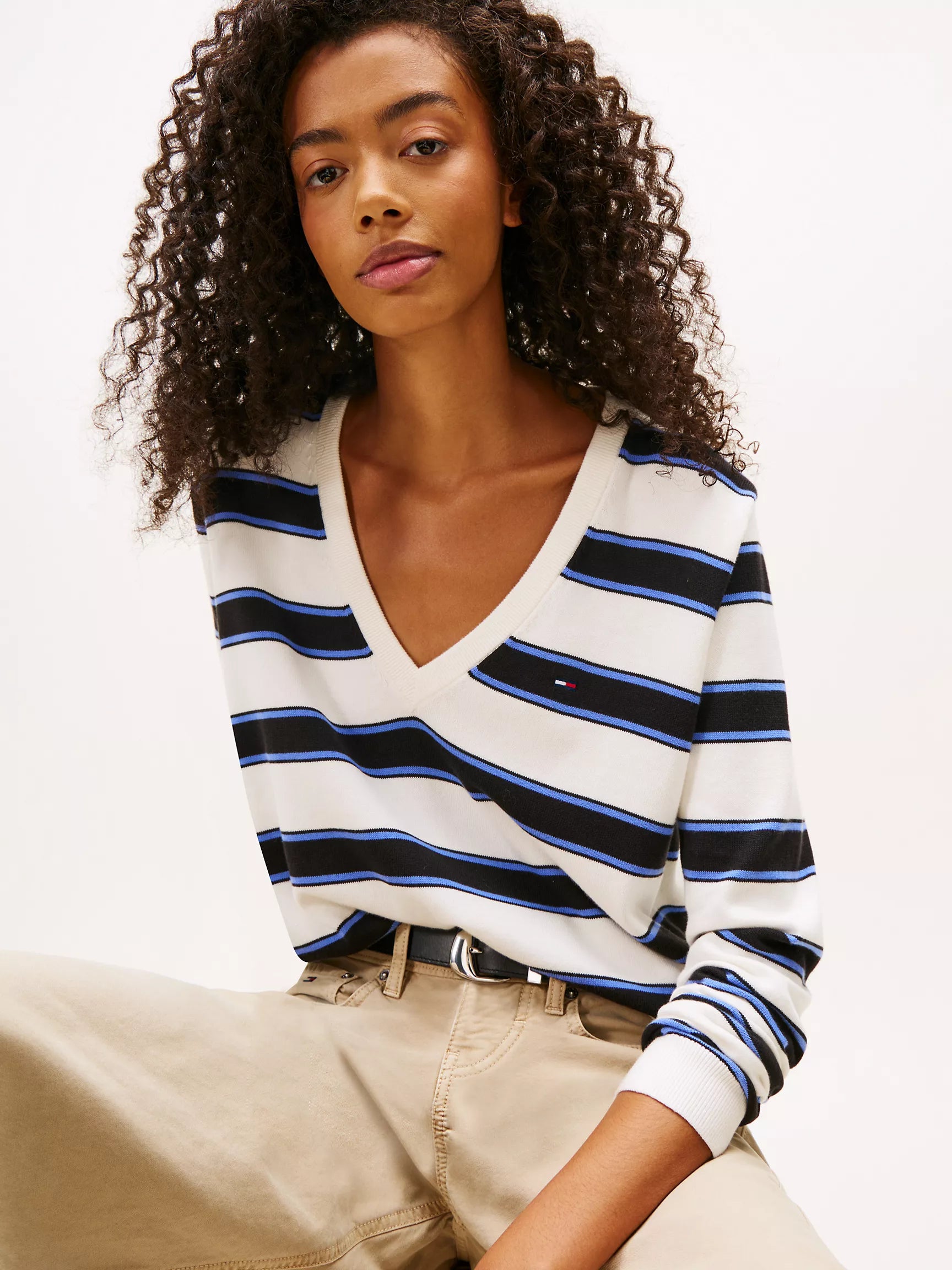 Black / Multi Stripe