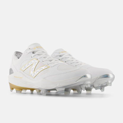 White With Gold