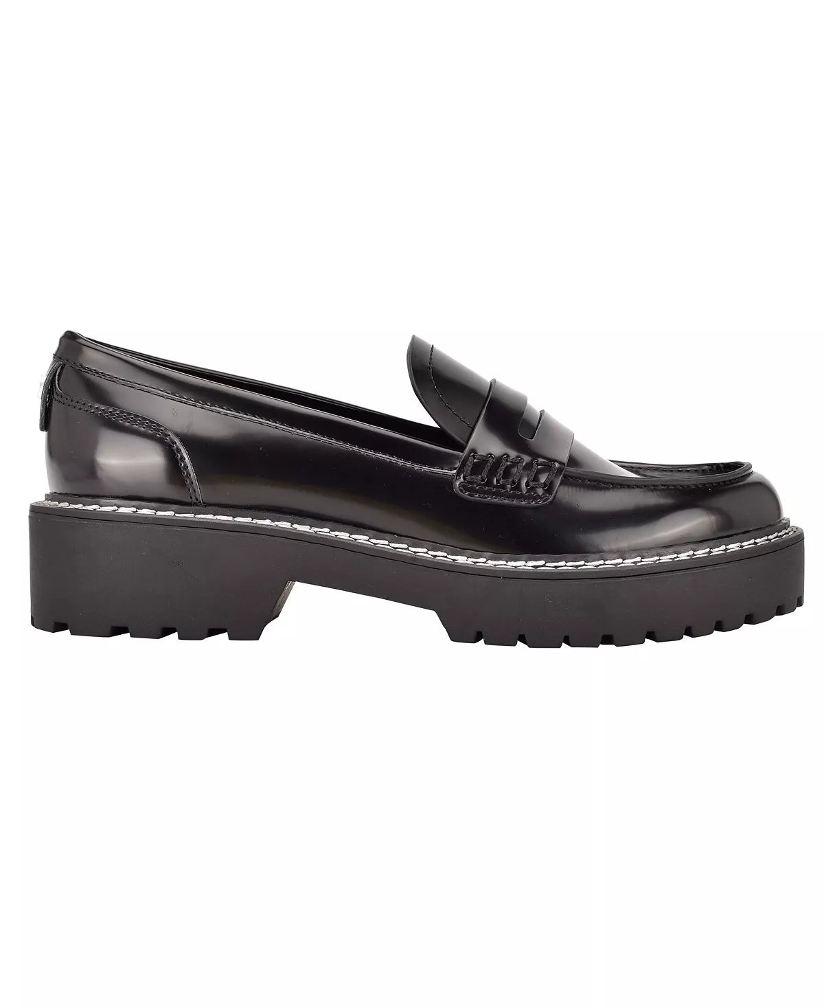 Black Faux Leather