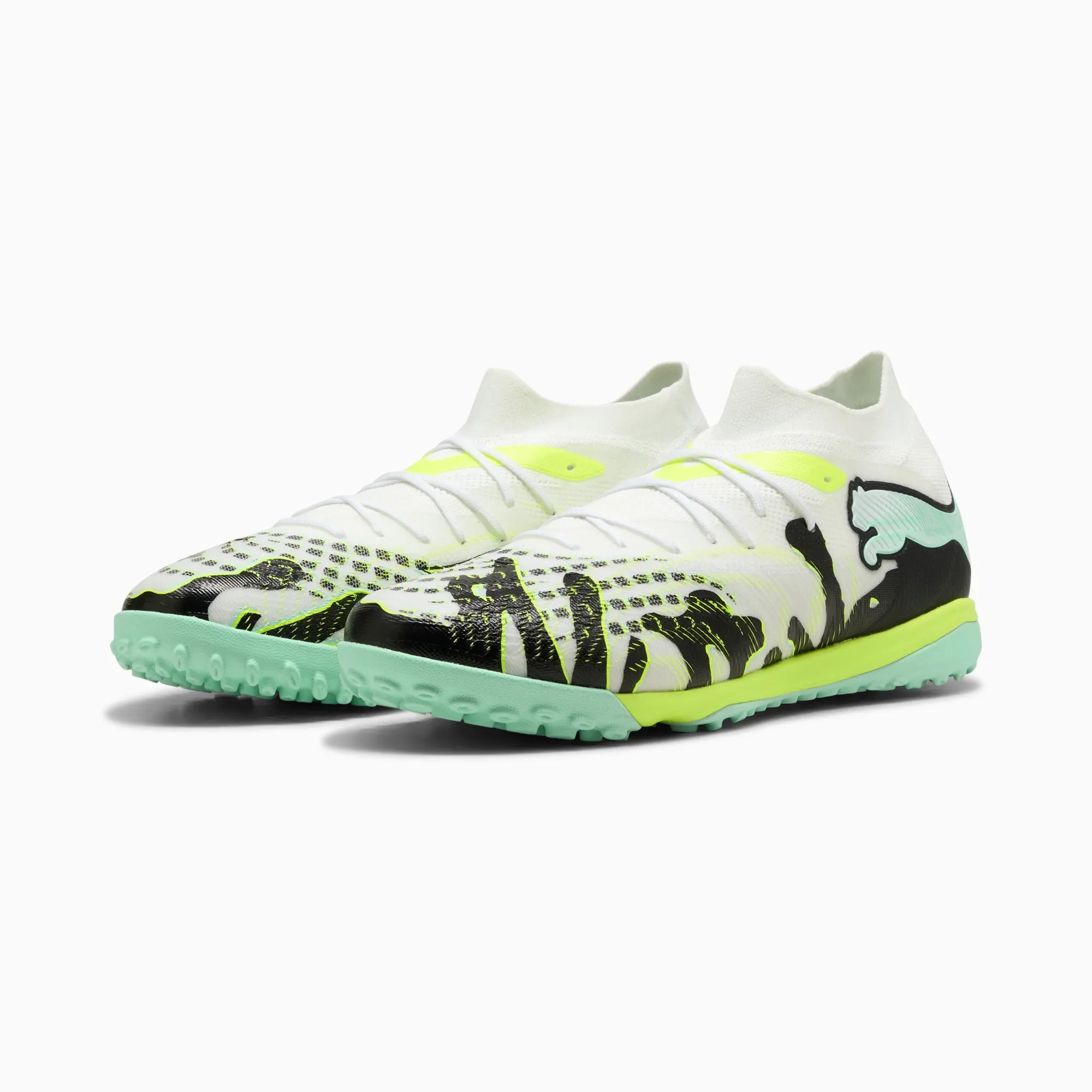 Yellow Alert-Mint Jelly-PUMA White-PUMA Black