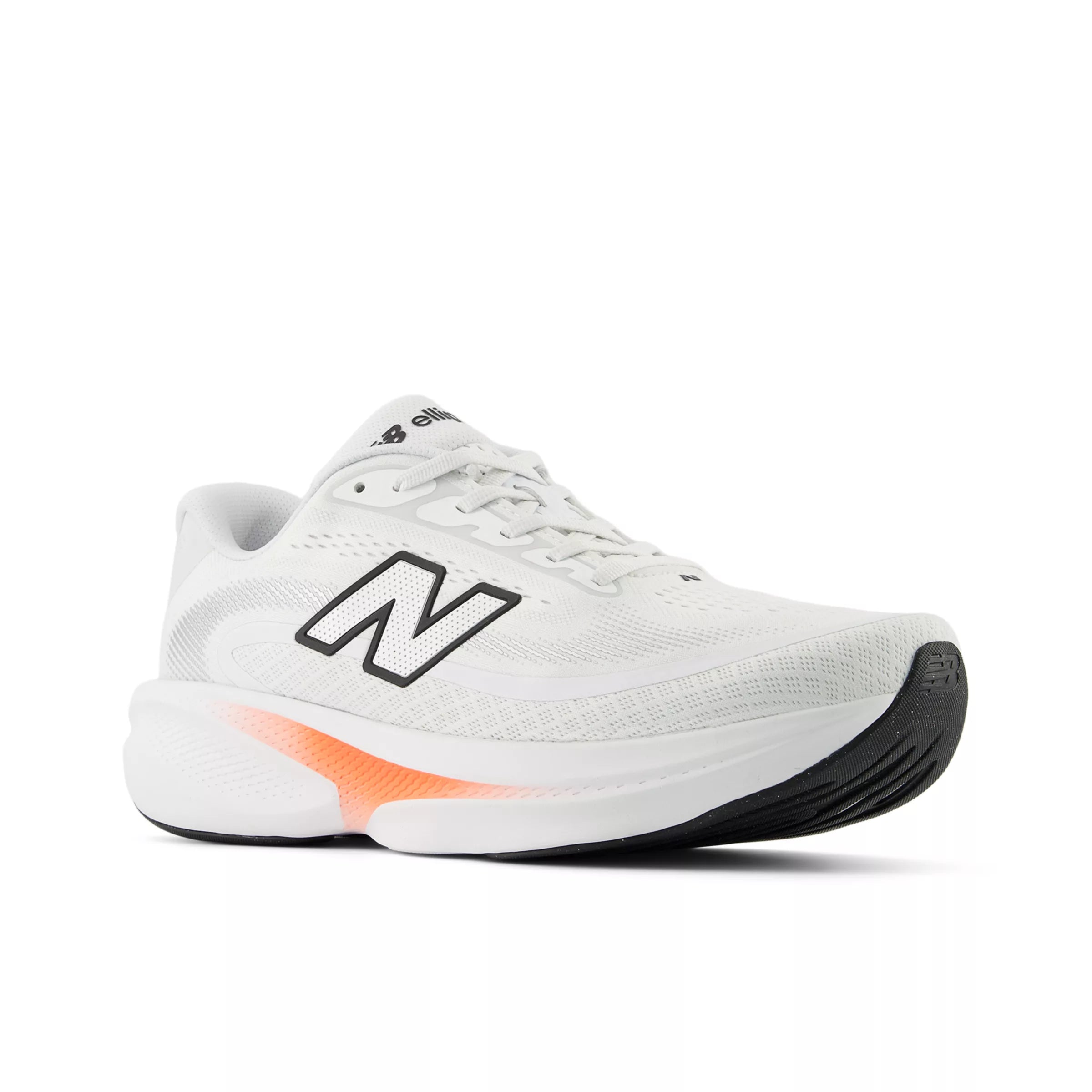 White With Black And Tangerine Heat
