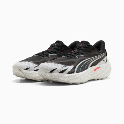 PUMA Black-Feather Gray-Ultra Red