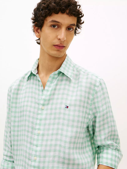 Crushed Mint/White Check