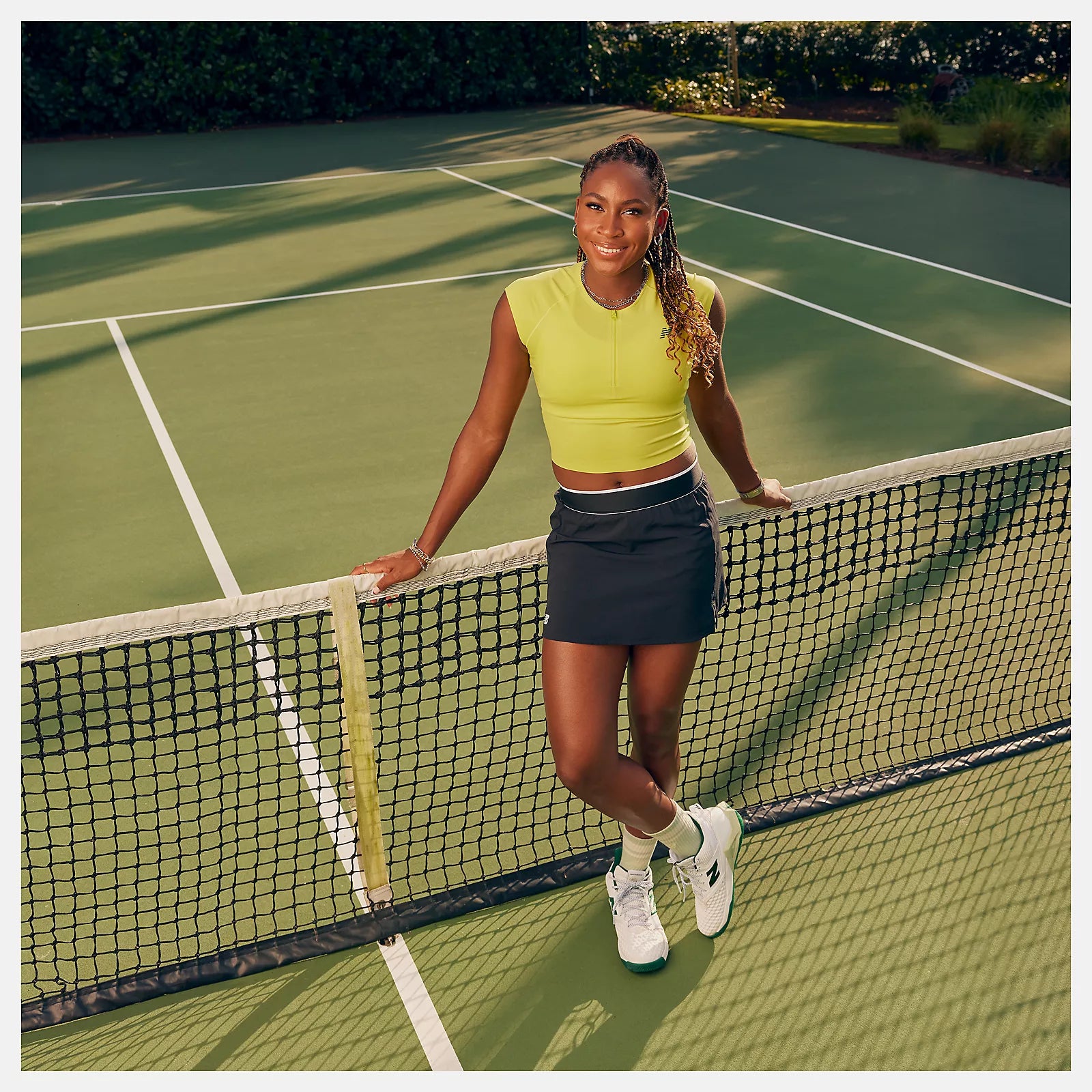 White With Marsh Green