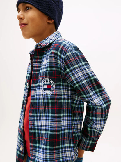 Dark Night Navy Check