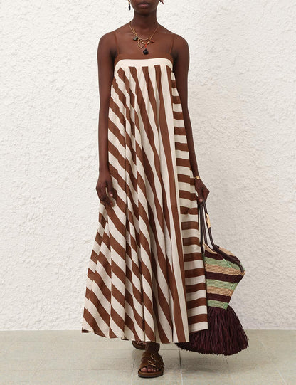 Choc Cream Stripe
