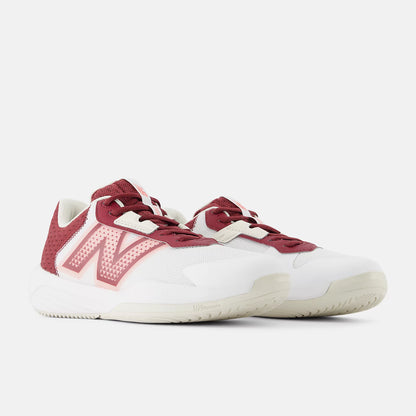 White With Monarch Burgundy