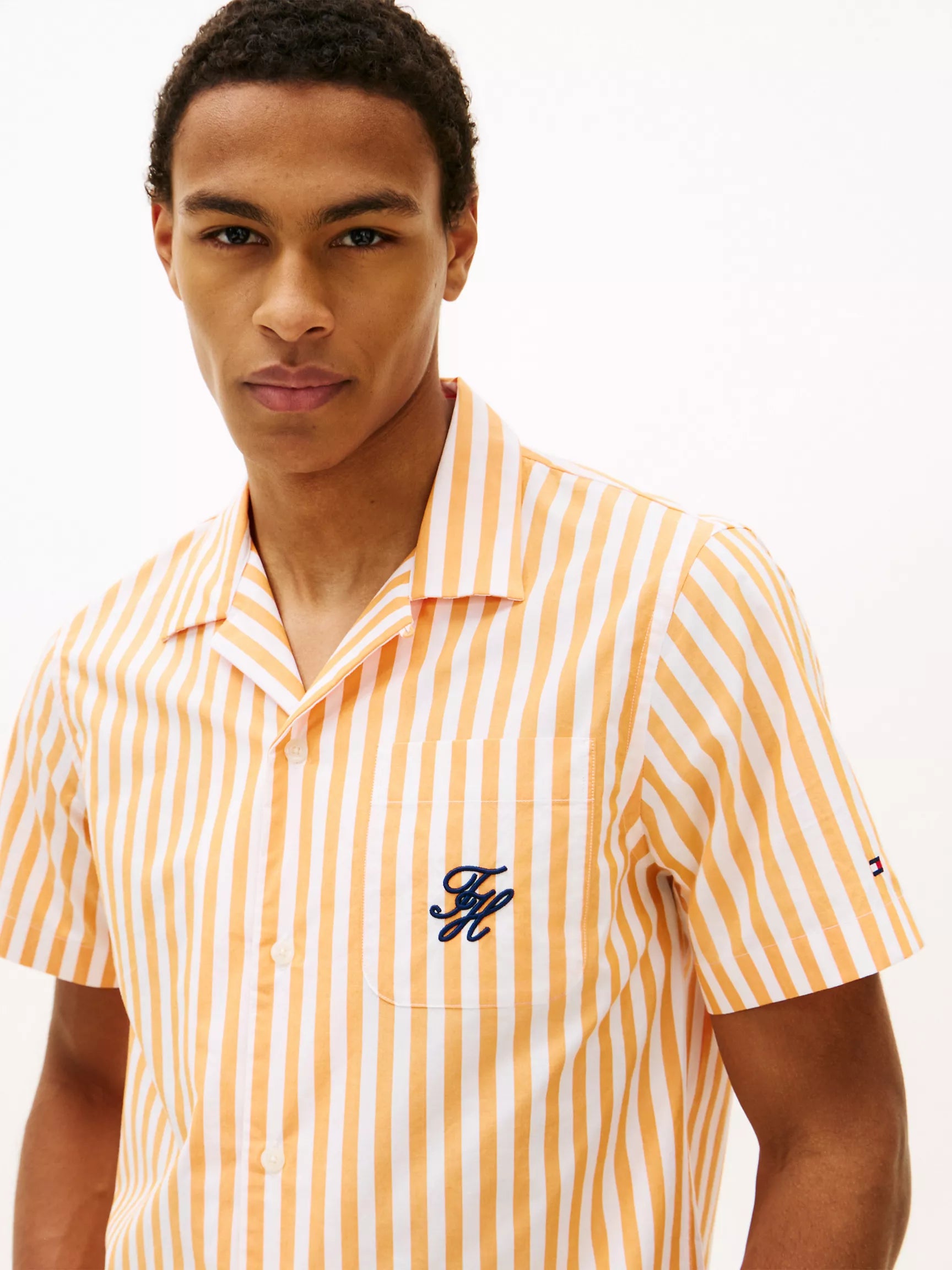 Orange Hype/White Stripe