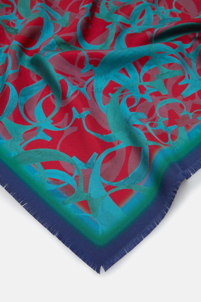 AZUL TURQUESA/ROJO