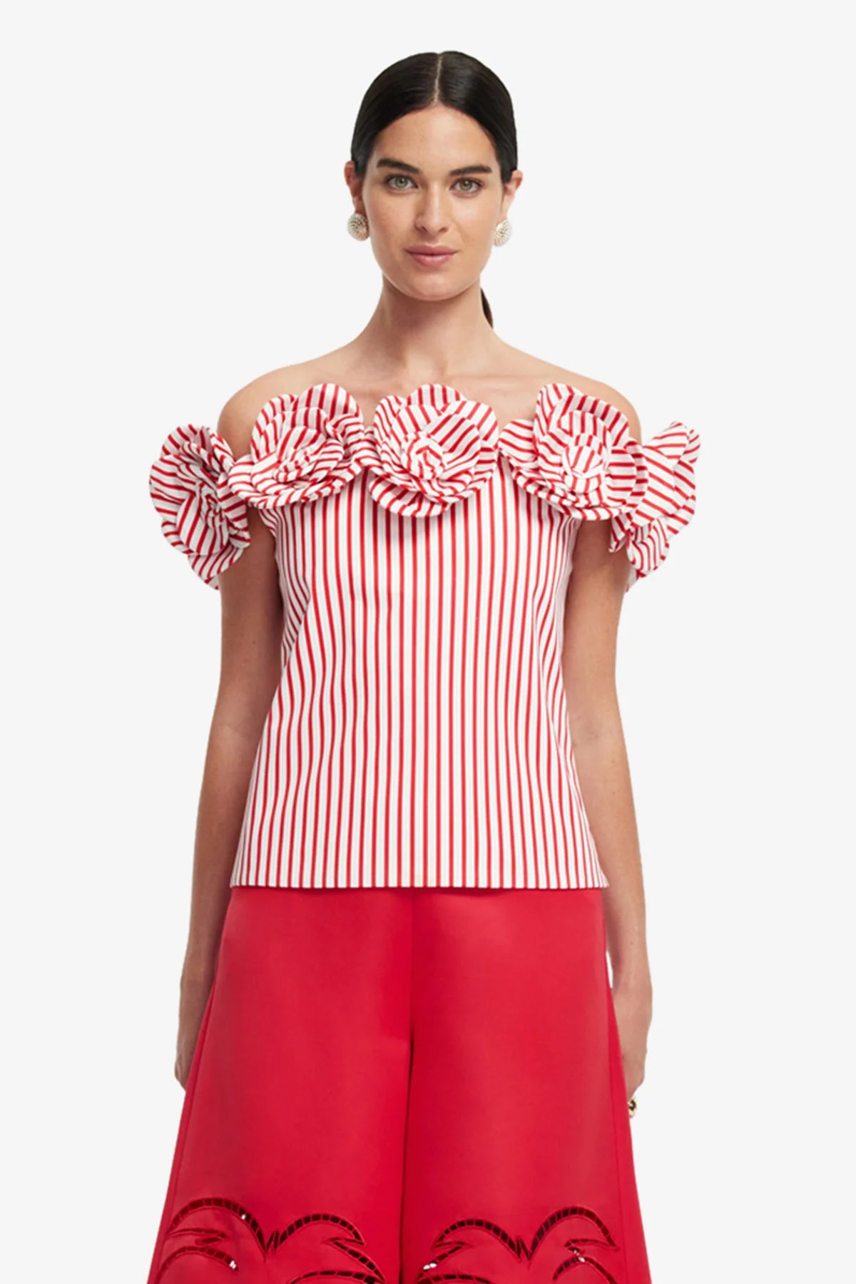 Stripes in Scarlet