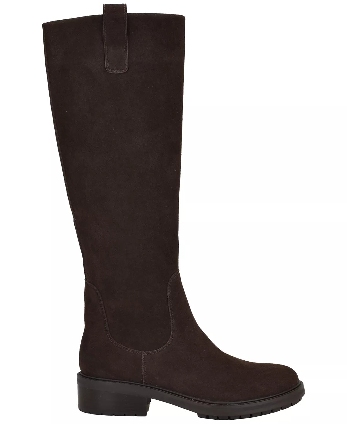 Dark Brown Suede