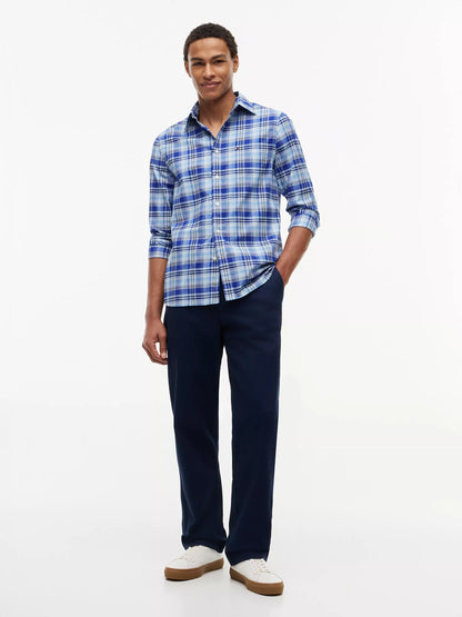 Wedge Blue Check