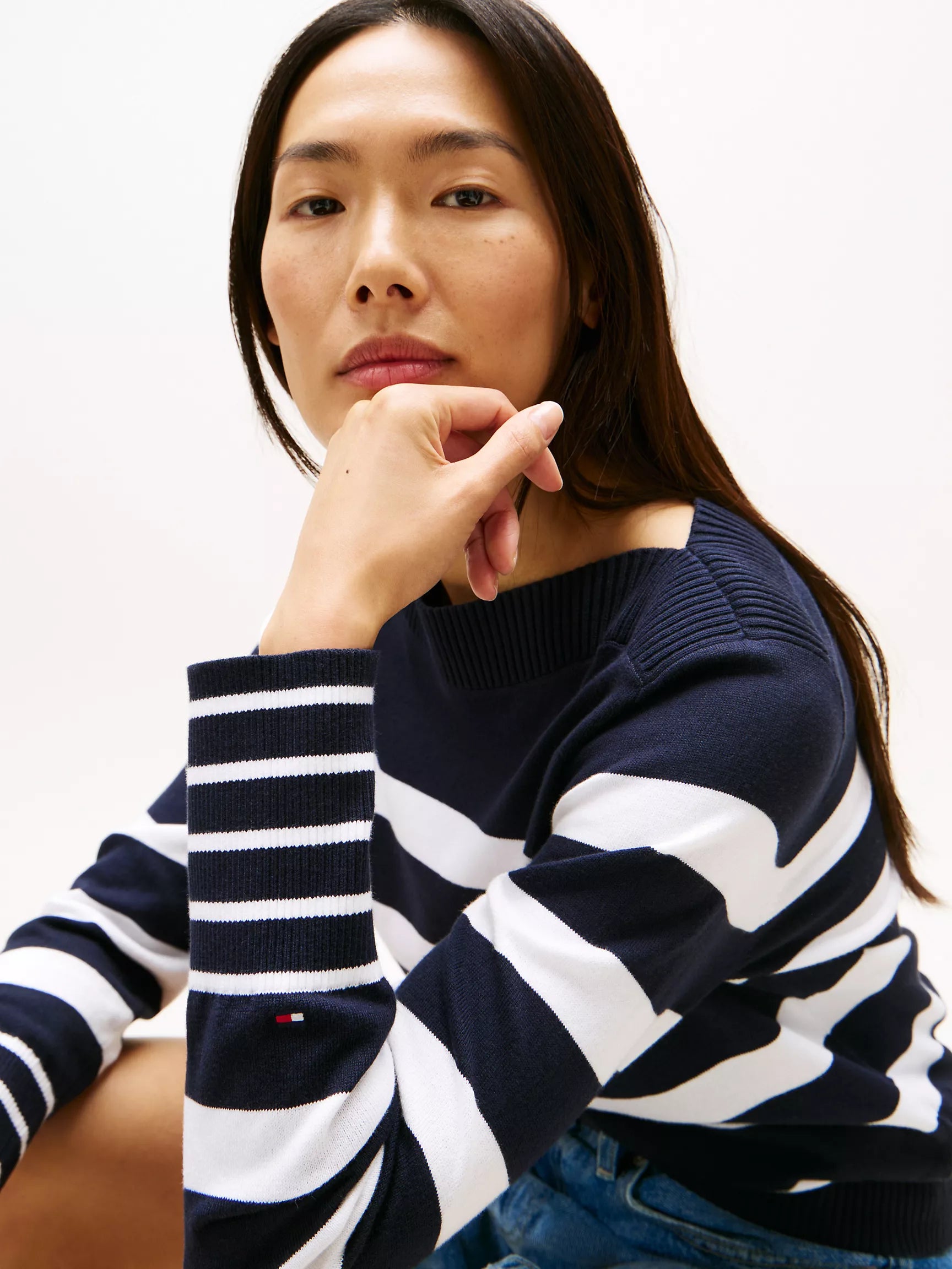 Navy Stripe
