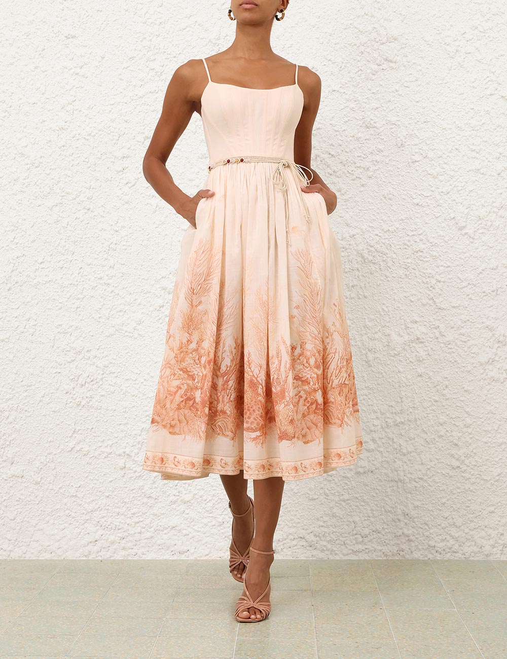 Coral Toile
