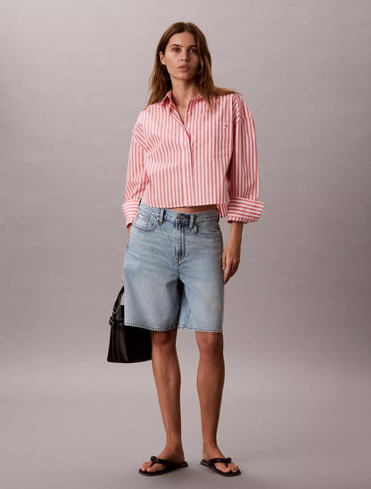 Stripe Porcelain Rose