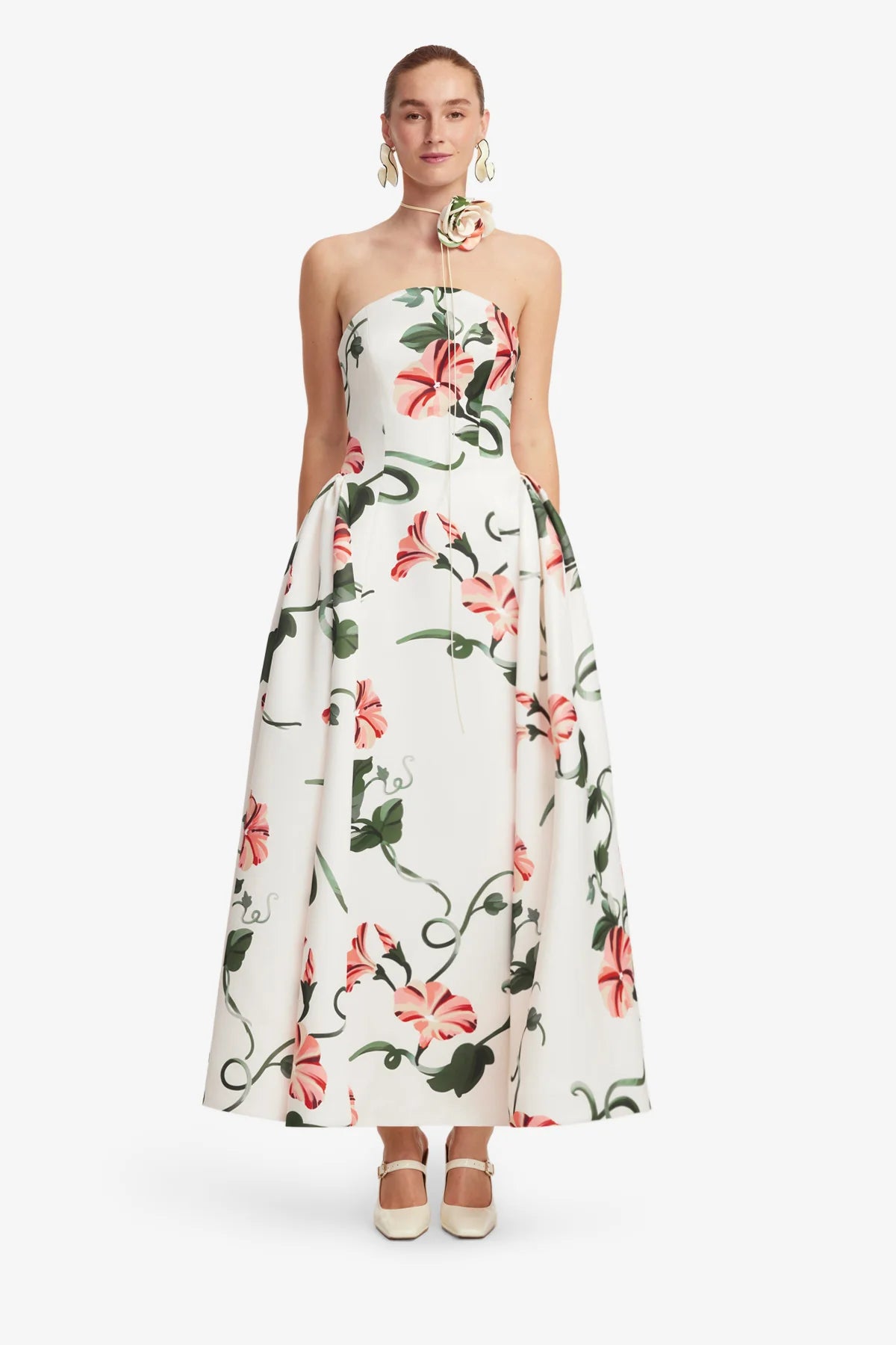 Vine Print in Snow