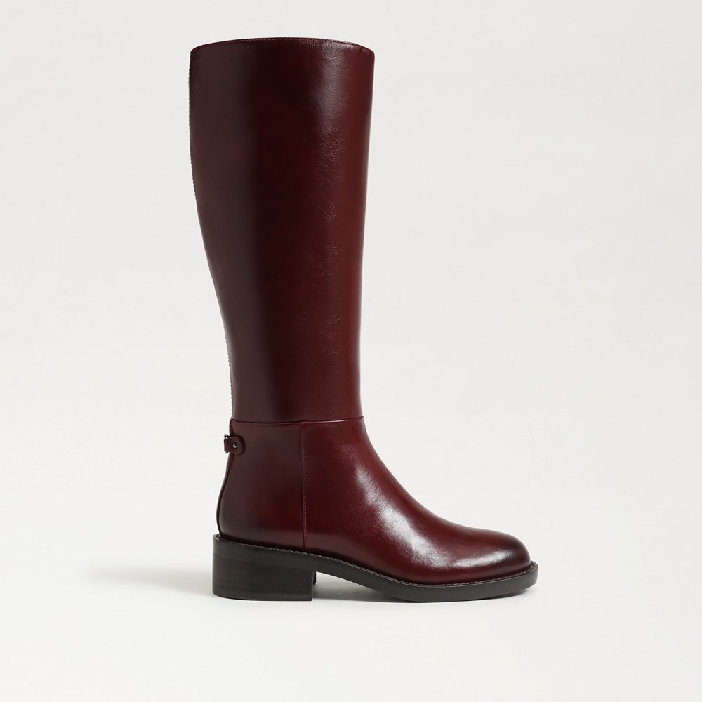 French Burgundy Leather