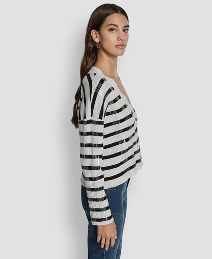 Peacoat/ivory