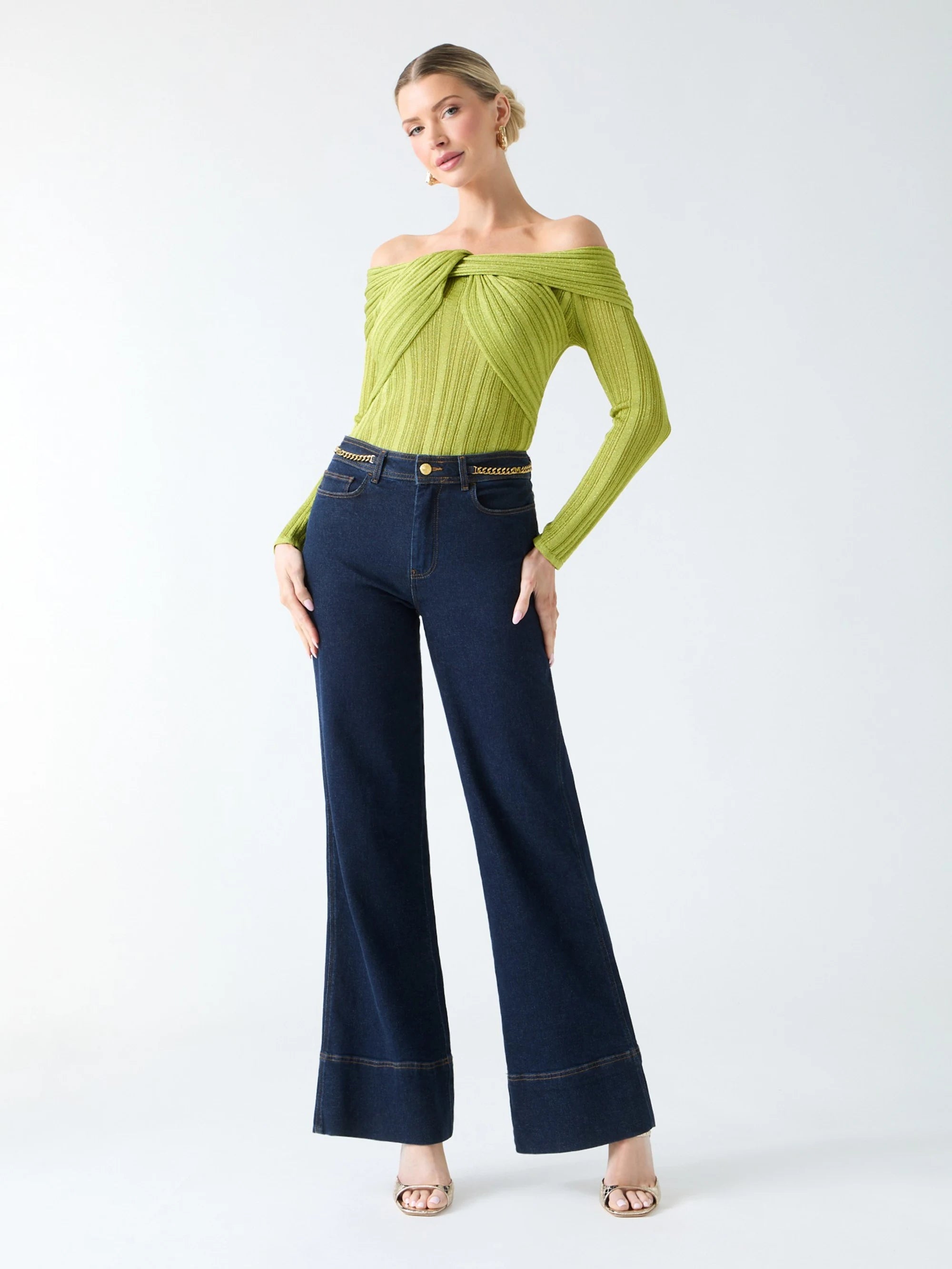 Kiwi Light Green Lurex