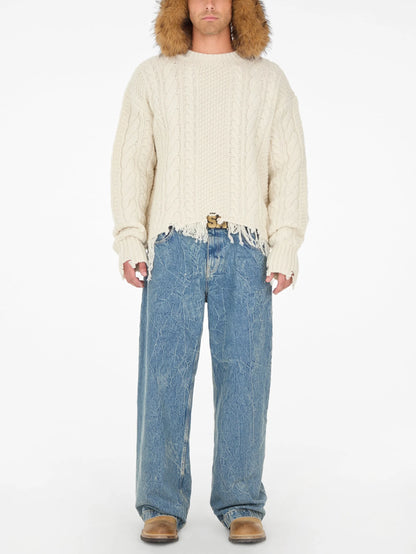 Gusa Tan Faux Fur