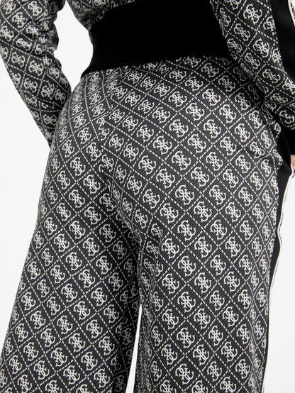 4G Rhombus Black Jacquard