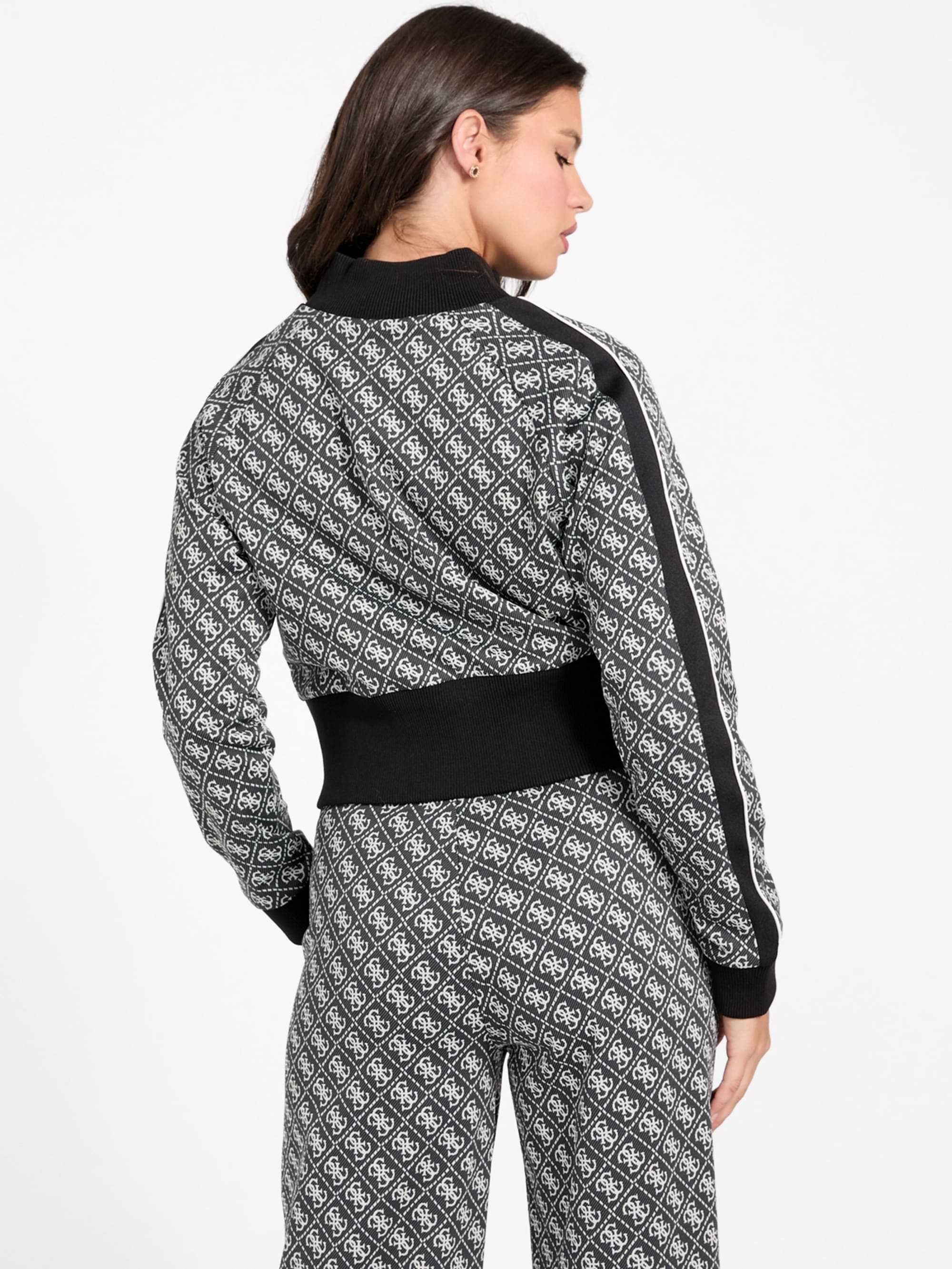 4G Rhombus Black Jacquard
