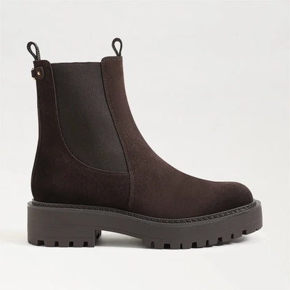 Chocolate Brown Suede