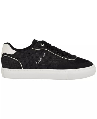 Black Denim/White
