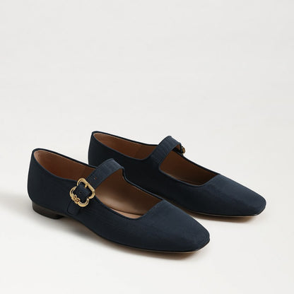 Soft Navy Satin Fabric