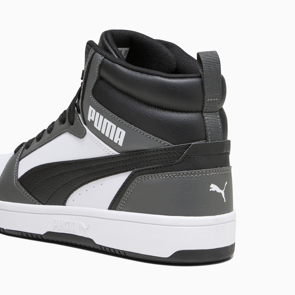 PUMA White-PUMA Black-Shadow Gray