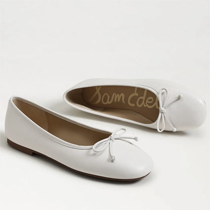 Bright White Leather