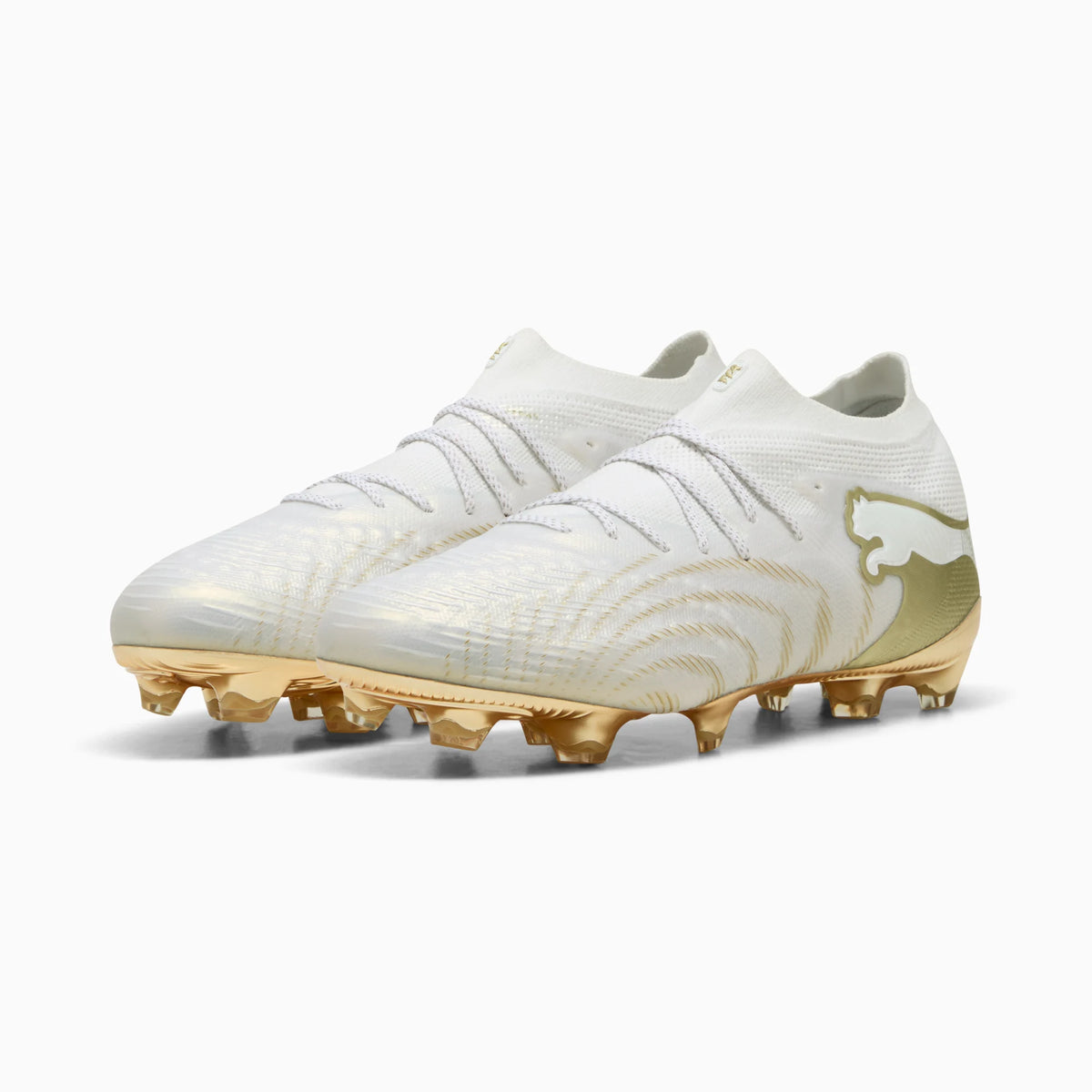 PUMA White-Metallic Gold-PUMA Black