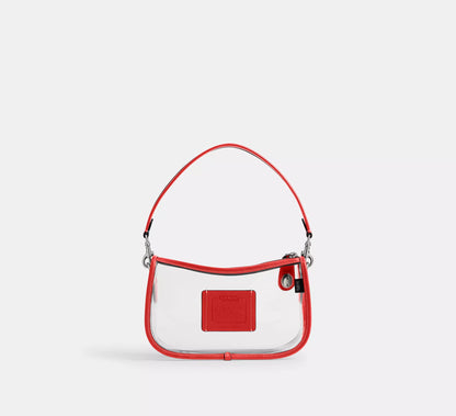 Silver/Sport Red
