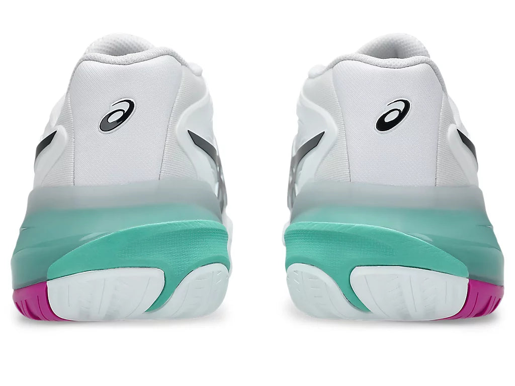 White/Aurora Green