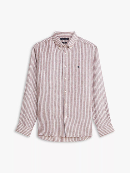 Legacy Brown/White Stripe