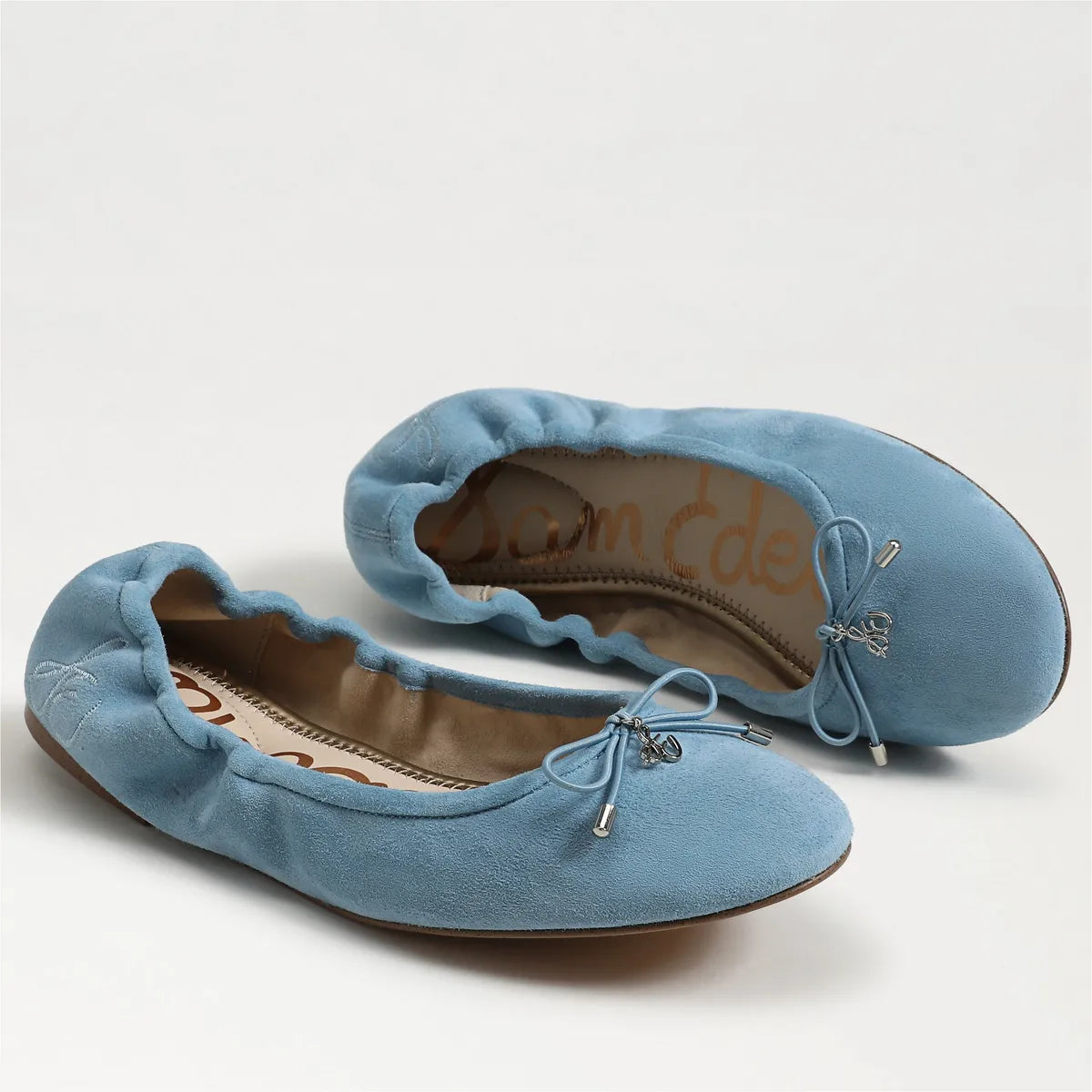Azure Blue Suede