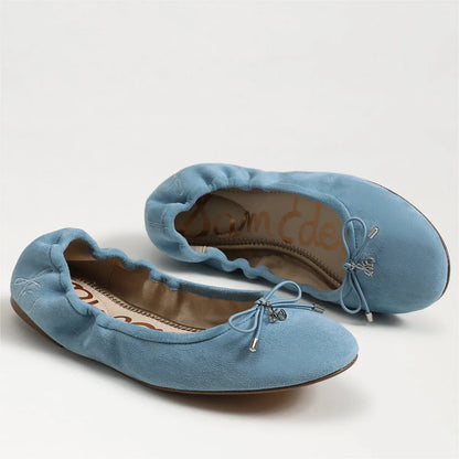 Azure Blue Suede