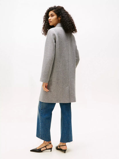 Grey Herringbone