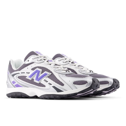Silver Metallic With Electric Indigo