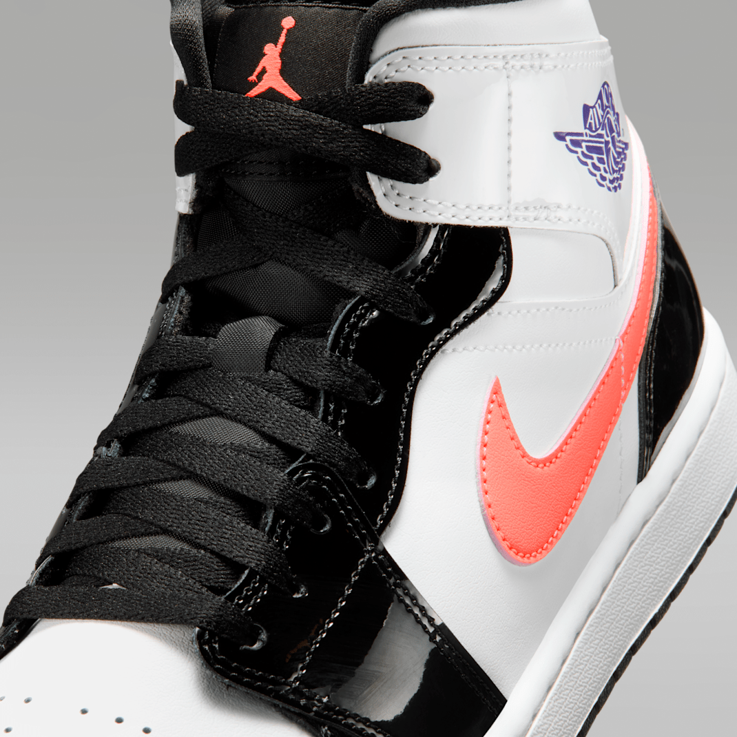 Black/White/Court Purple/Bright Mango