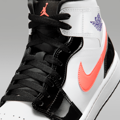 Black/White/Court Purple/Bright Mango