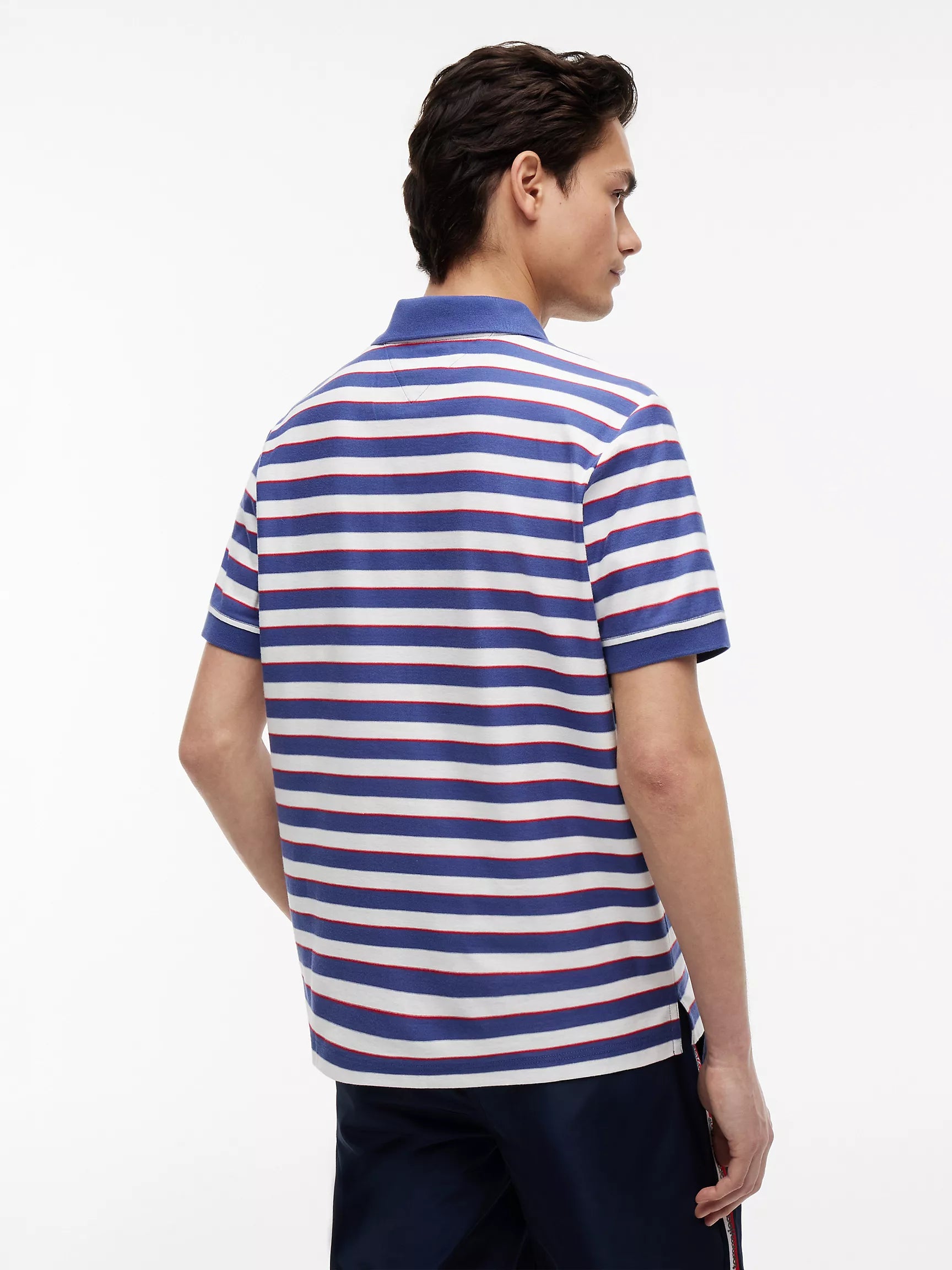 Blue Storm/White Stripe