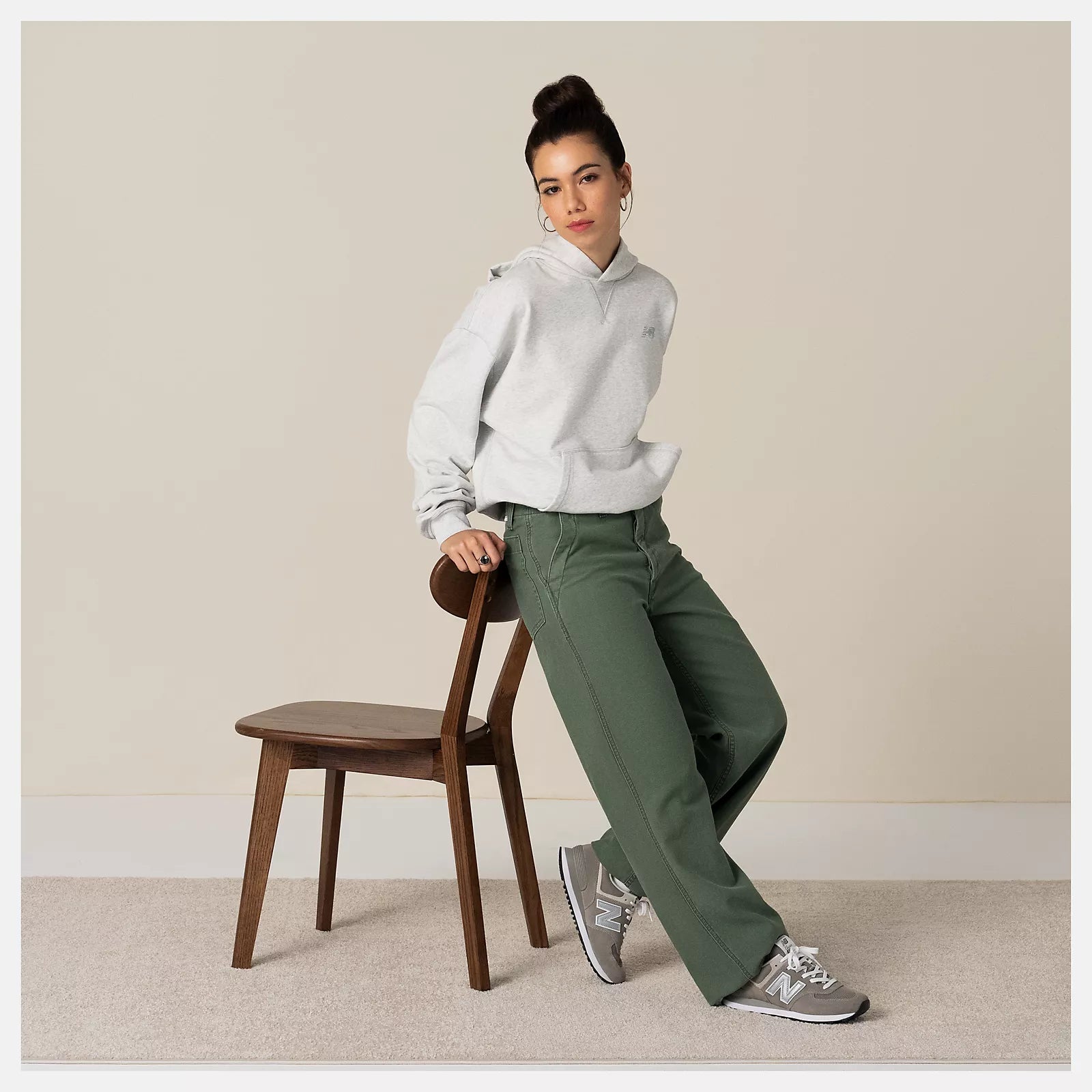 Grey With Nb White
