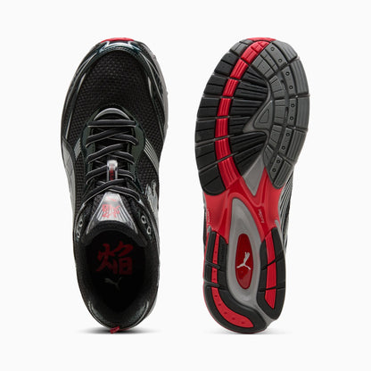 PUMA Black-Flat Medium Gray