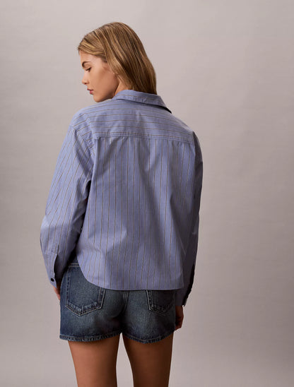 Dusty Sailor Blue Stripe